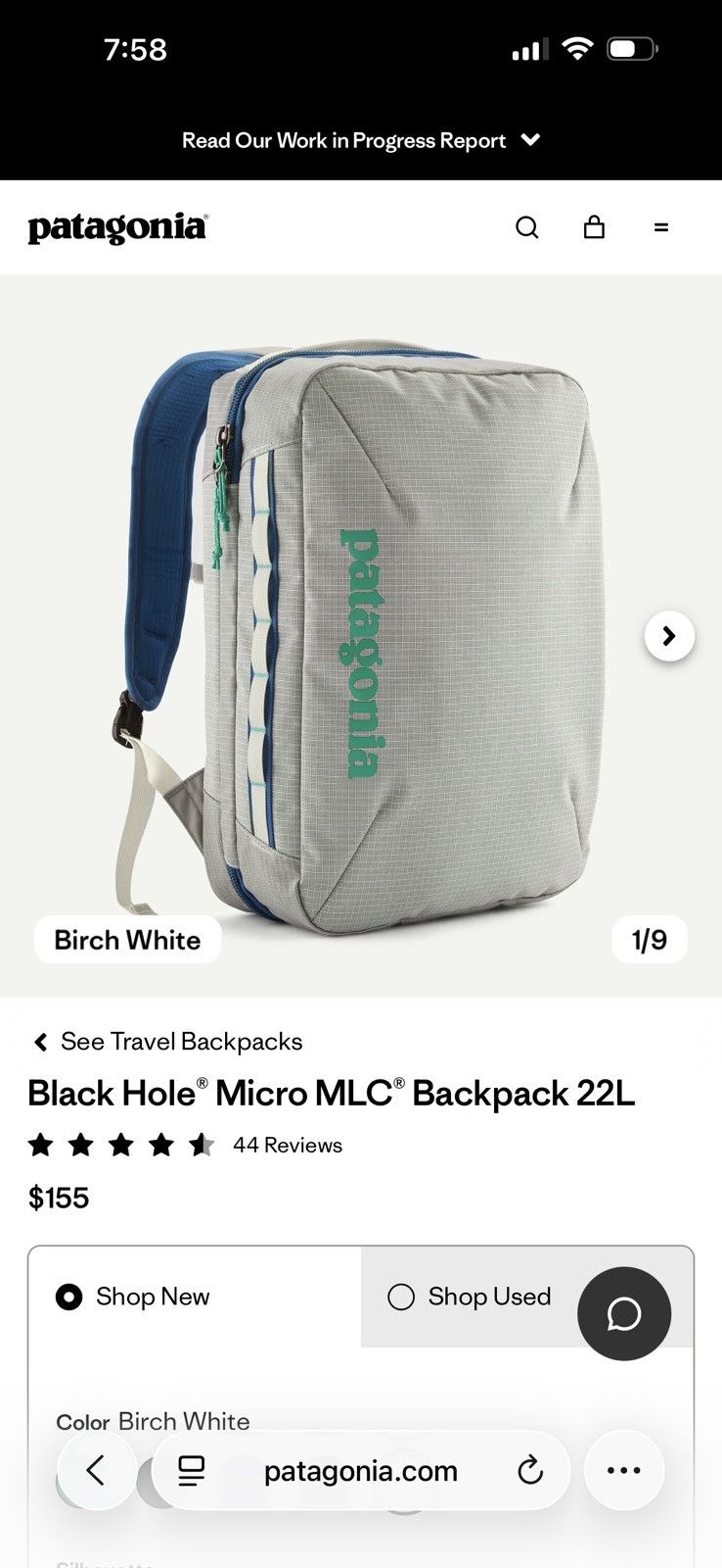 Patagonia Patagonia Black Hole Micro MLC Size ONE SIZE - 8 Thumbnail