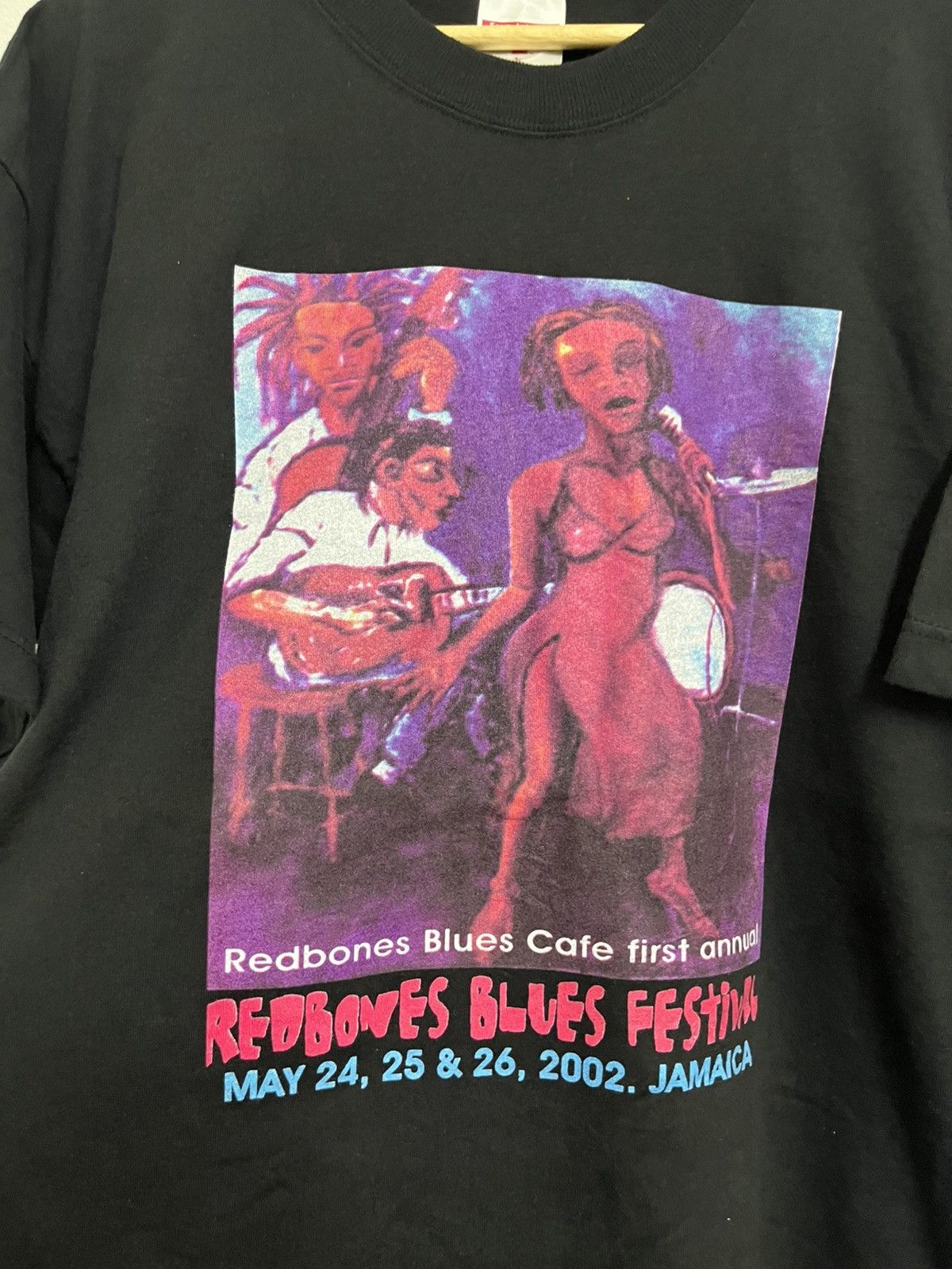 Rap Tees 💥Offer💥Vintage 2002 Redbones Blues Fest Black History Tees Size US L / EU 52-54 / 3 - 2 Thumbnail