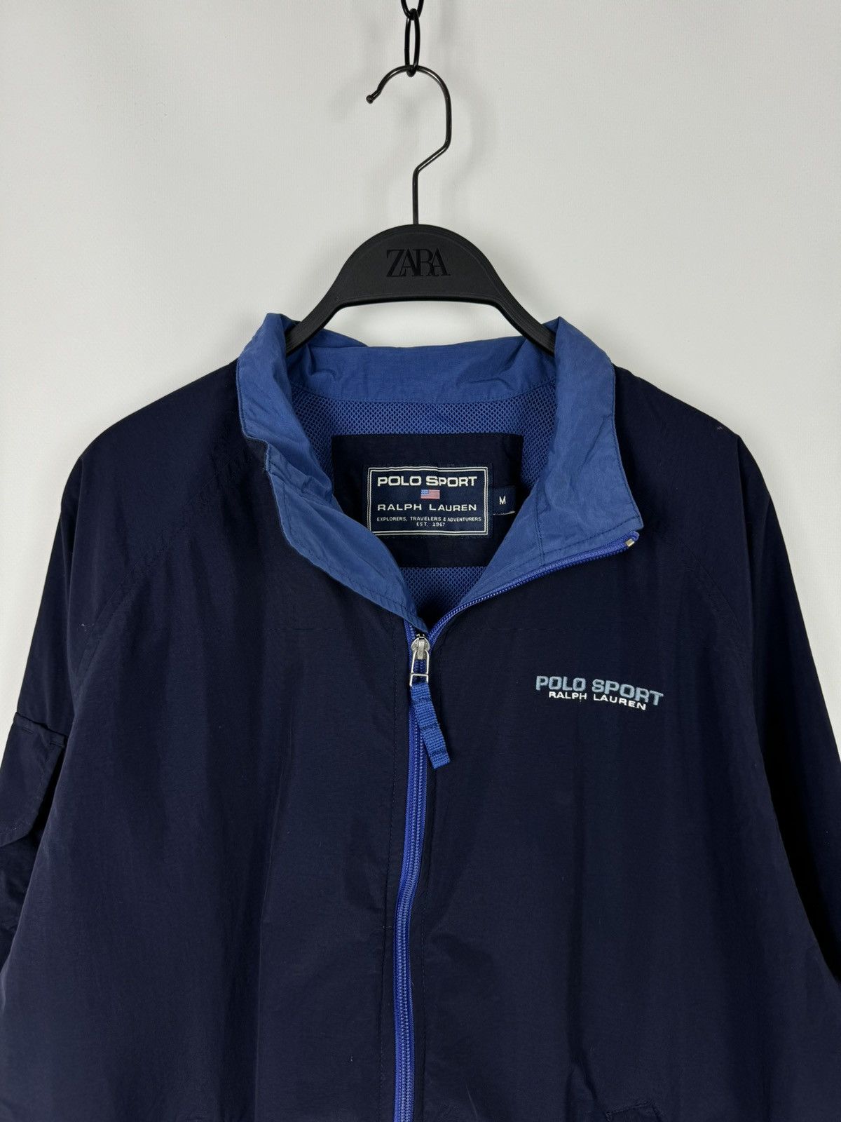 Polo Ralph Lauren Vintage Polo Sport Windbreaker Jacket Size US M / EU 48-50 / 2 - 3 Thumbnail