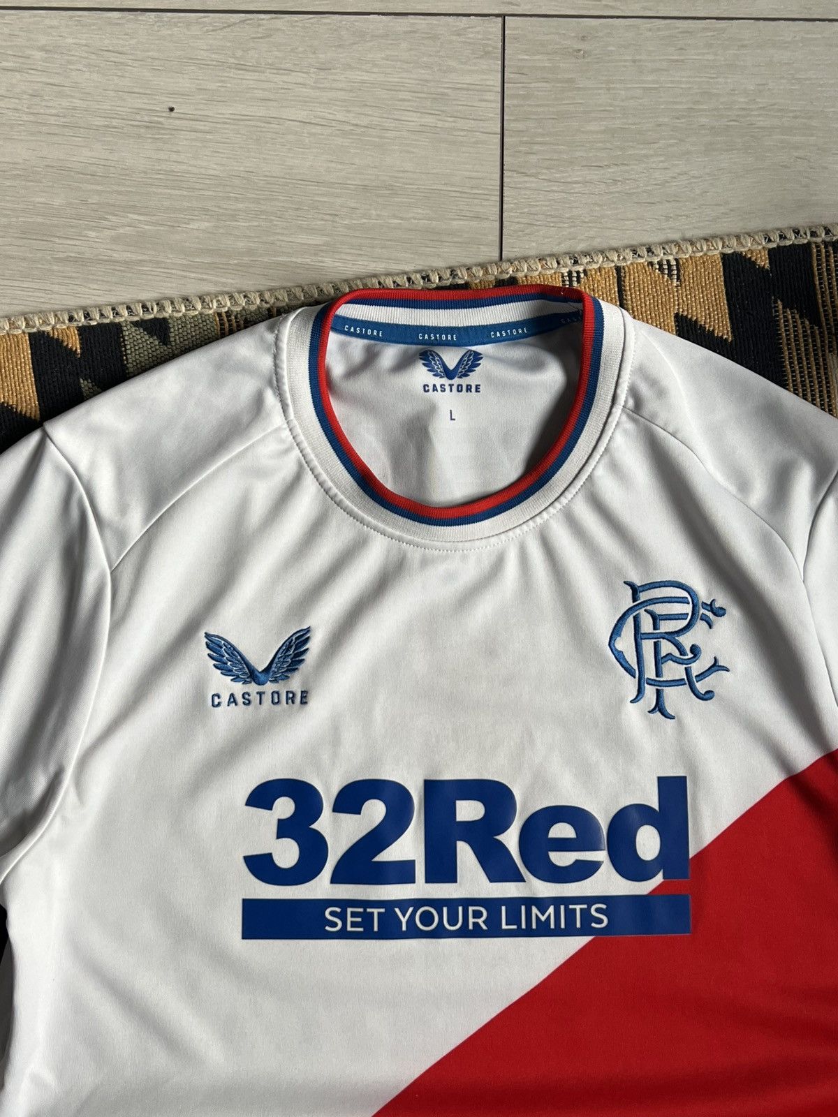 Castore Raingers Castore 2021/22 Blokecore Soccer Away Jersey Size US L / EU 52-54 / 3 - 4 Thumbnail