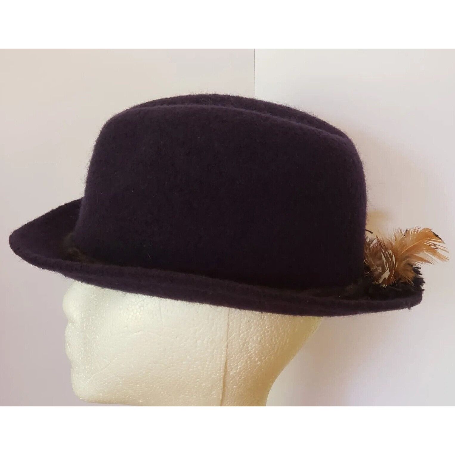 Orvis Geiger Tyrolean Wool Fedora Hat Sz 7 56 Orvis Bavarian Alpin Size ONE SIZE - 6 Thumbnail