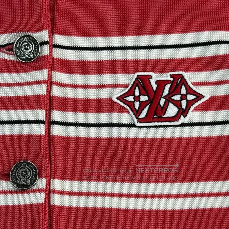 Louis Vuitton Louis Vuitton Red stripe badge logo mulberry silk vest Size XS / US 0-2 / IT 36-38 - 7 Thumbnail