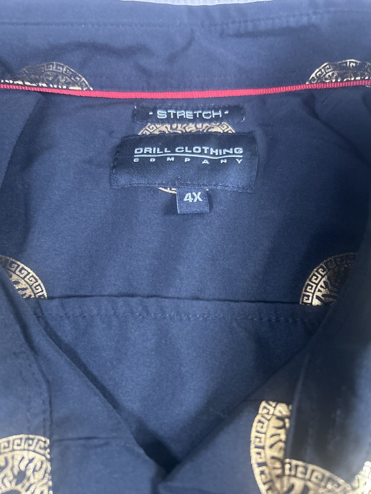 Other Drill Clothing Company Men’s 4XBlack Gold Medusa Coin Print Size US XXL / EU 58 / 5 - 4 Thumbnail