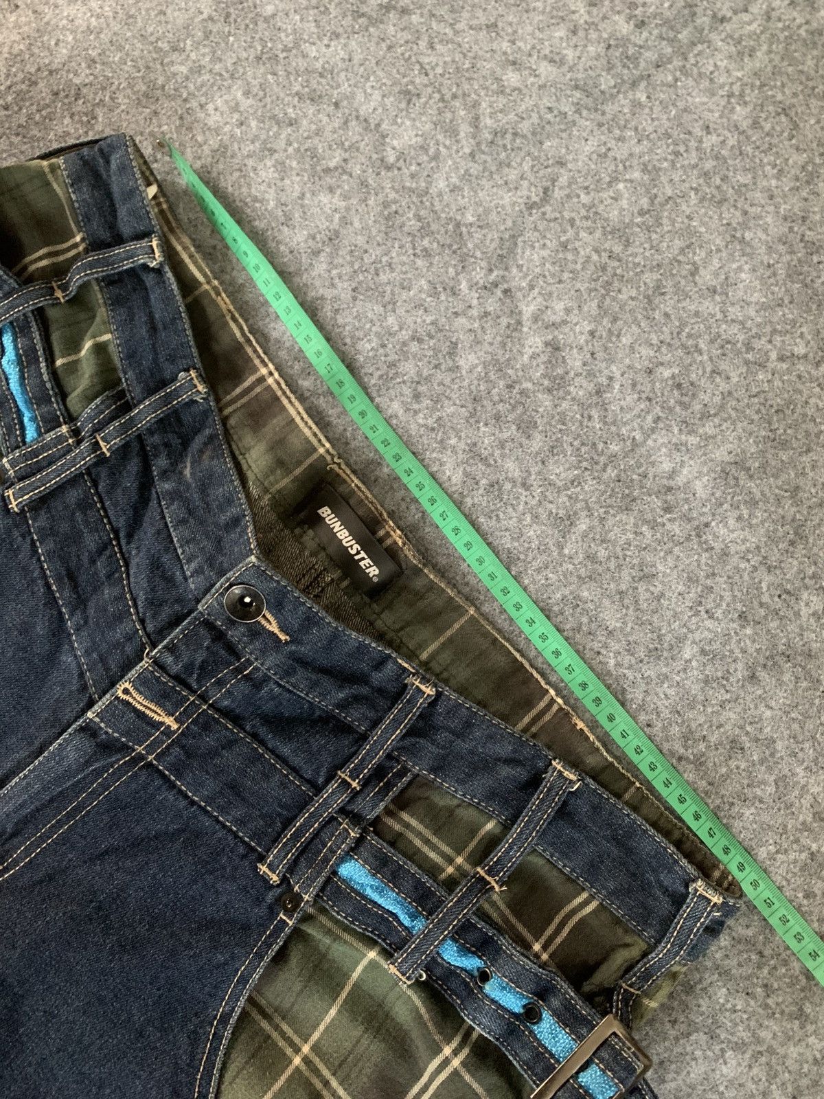 Japanese Brand Vintage Bunbuster Denim Size US 36 / EU 52 - 9 Thumbnail