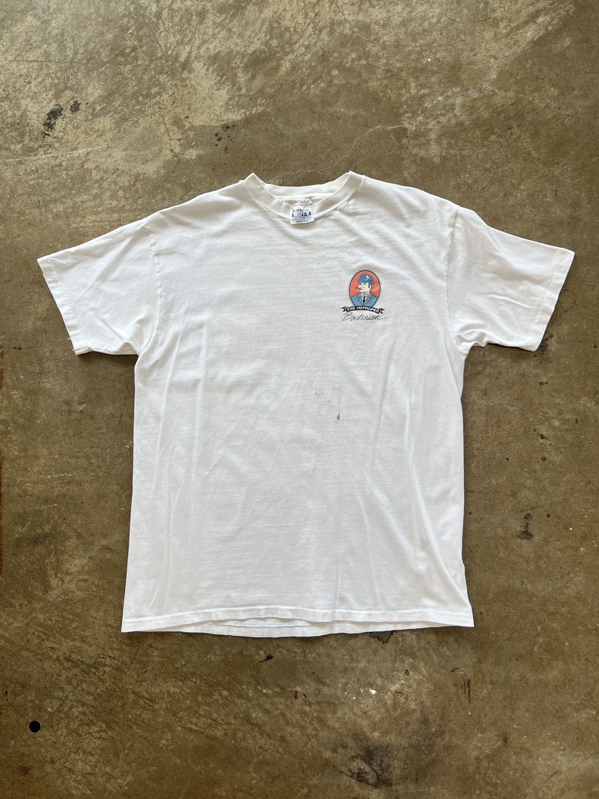 Vintage Vintage 90s The Improper Staff Bostonian Tee XL Size US XL / EU 56 / 4 - 5 Thumbnail