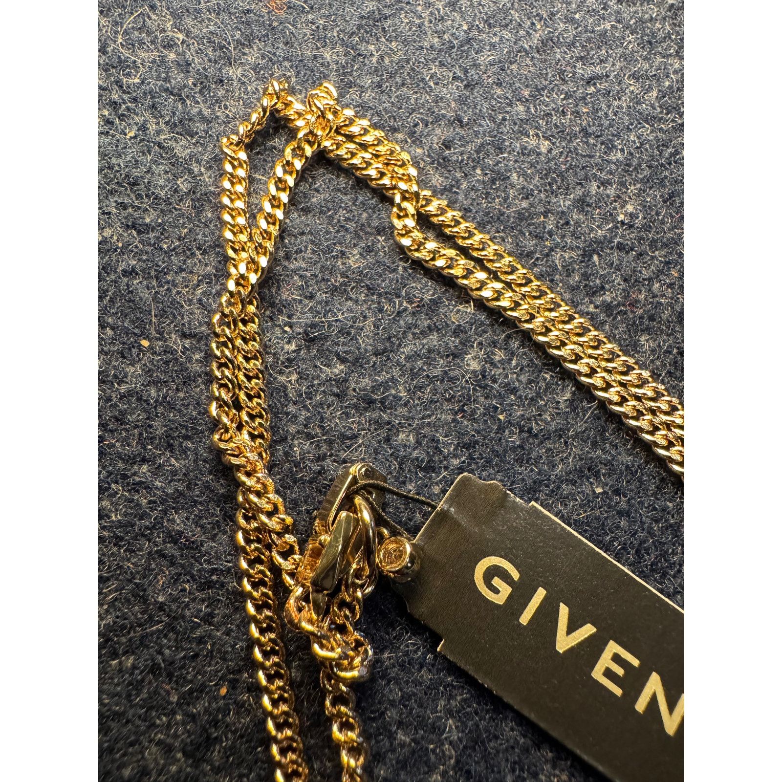 Givenchy Givenchy 18in Gold Tone Crystal Drop Necklace New Size ONE SIZE - 4 Thumbnail