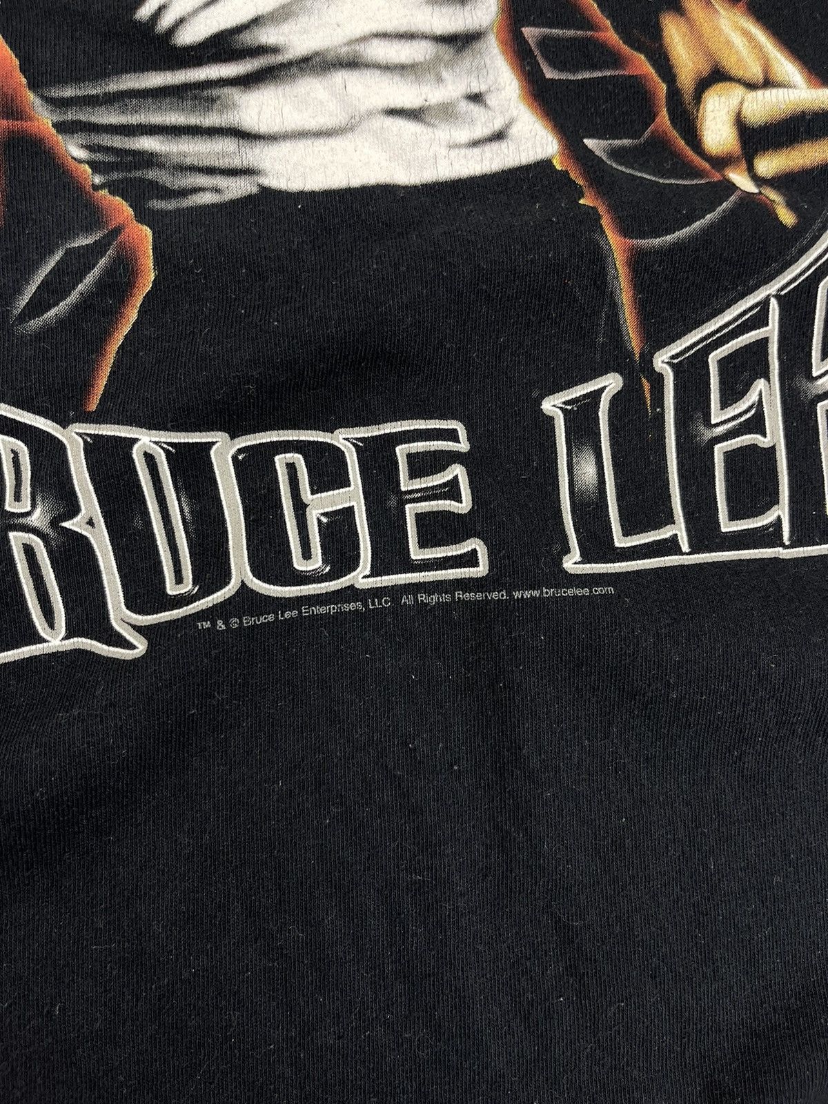 Vintage Vintage Bruce Lee Kung Fu Master Logo T-Shirt Size L Size US L / EU 52-54 / 3 - 4 Thumbnail