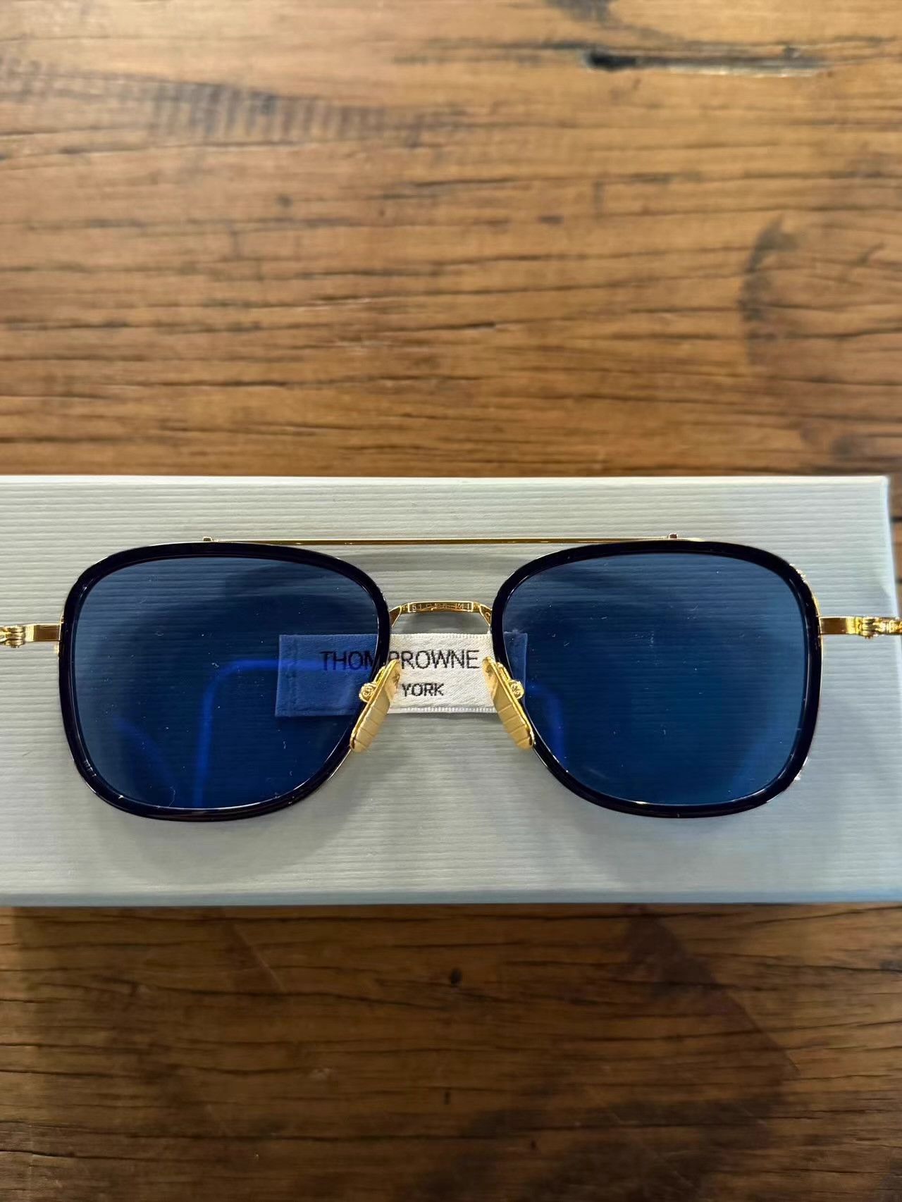 Thom Browne Thom Browne 18K Blue Mirror Sunglasses。Ｑ25 Size ONE SIZE - 3 Thumbnail