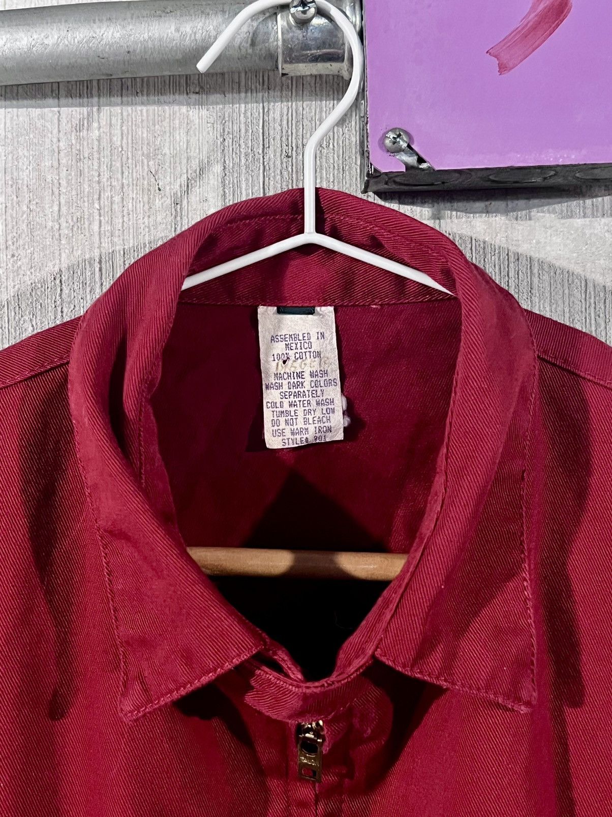 Other Vintage Gurkha Rifles Red Bomber Jacket 90s Military Work Size US M / EU 48-50 / 2 - 3 Thumbnail