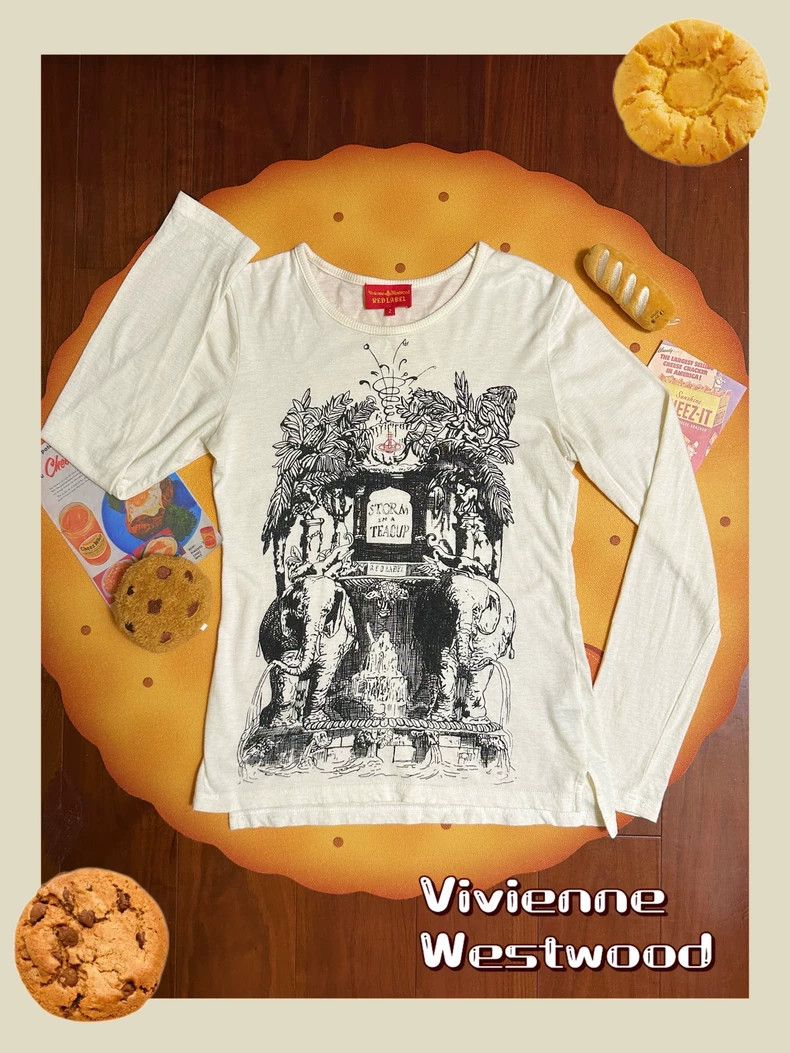 Vivienne Westwood vivienne westwood size1 White long sleeves with wool blend Size S / US 4 / IT 40 - 1 Thumbnail