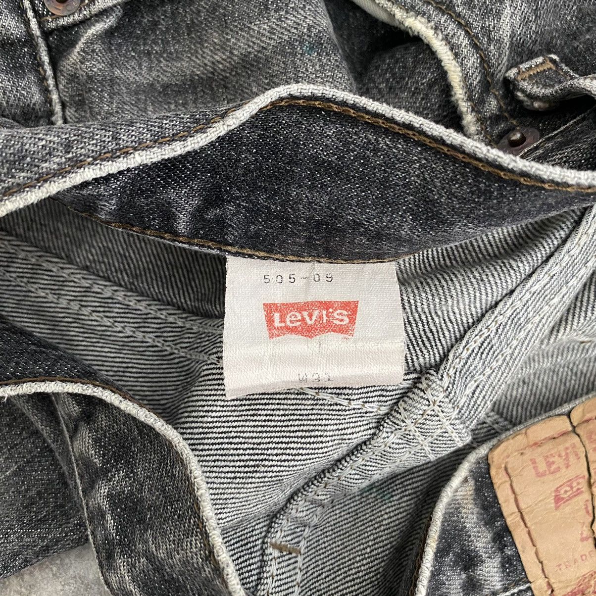 Levi's VTG 2003 Levi’s 505 Faded Grey Denim Jeans Size US 32 / EU 48 - 24 Thumbnail