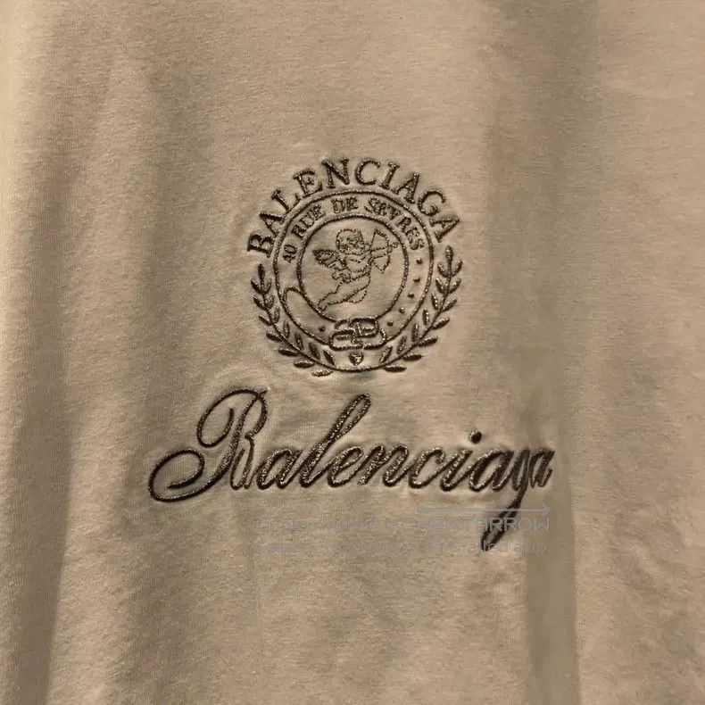 Balenciaga Balenciaga White embroidered logo short-sleeve, size L Size US L / EU 52-54 / 3 - 3 Thumbnail