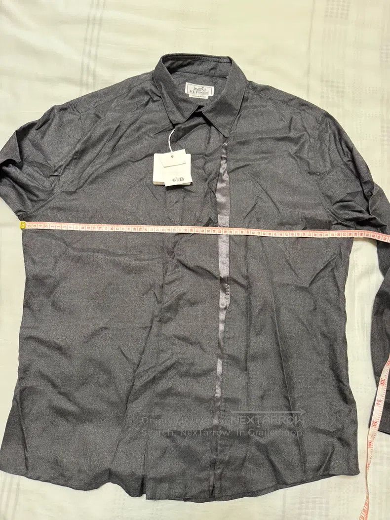 Hermes Hermes Silk shirt, 100% pure mulberry silk. Size US XXS / EU 40 - 4 Thumbnail