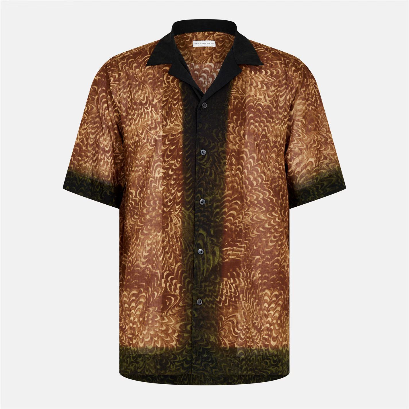 Dries Van Noten o1g2r1mq0426 Carlton Shirt in Multicolor Size US L / EU 52-54 / 3 - 1 Thumbnail