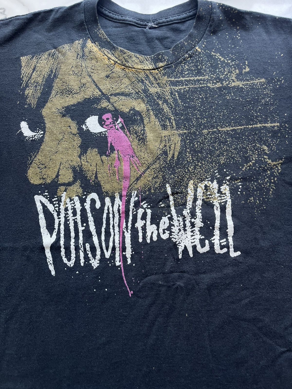 Band Tees × Vintage Vintage POISON The WELL band Tshirt / FERRET MUSIC Size US M / EU 48-50 / 2 - 8 Thumbnail