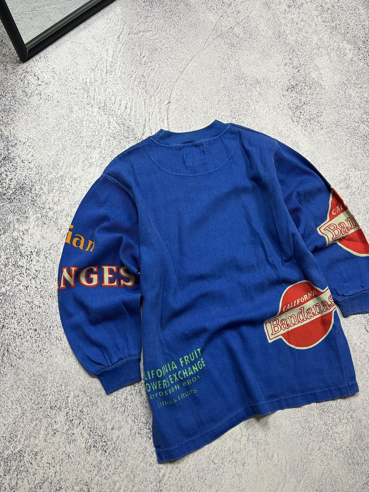 Vintage Crazy Vintage 90’s Red Ball Californian Oranges Sweatshirt Size US S / EU 44-46 / 1 - 12 Thumbnail