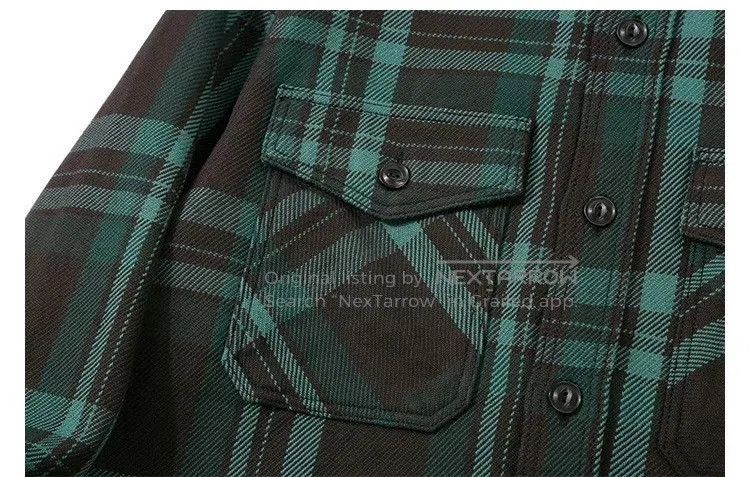 UES Japan UES 15.5oz Heavy Flannel Shirt. Size US XXL / EU 58 / 5 - 4 Thumbnail