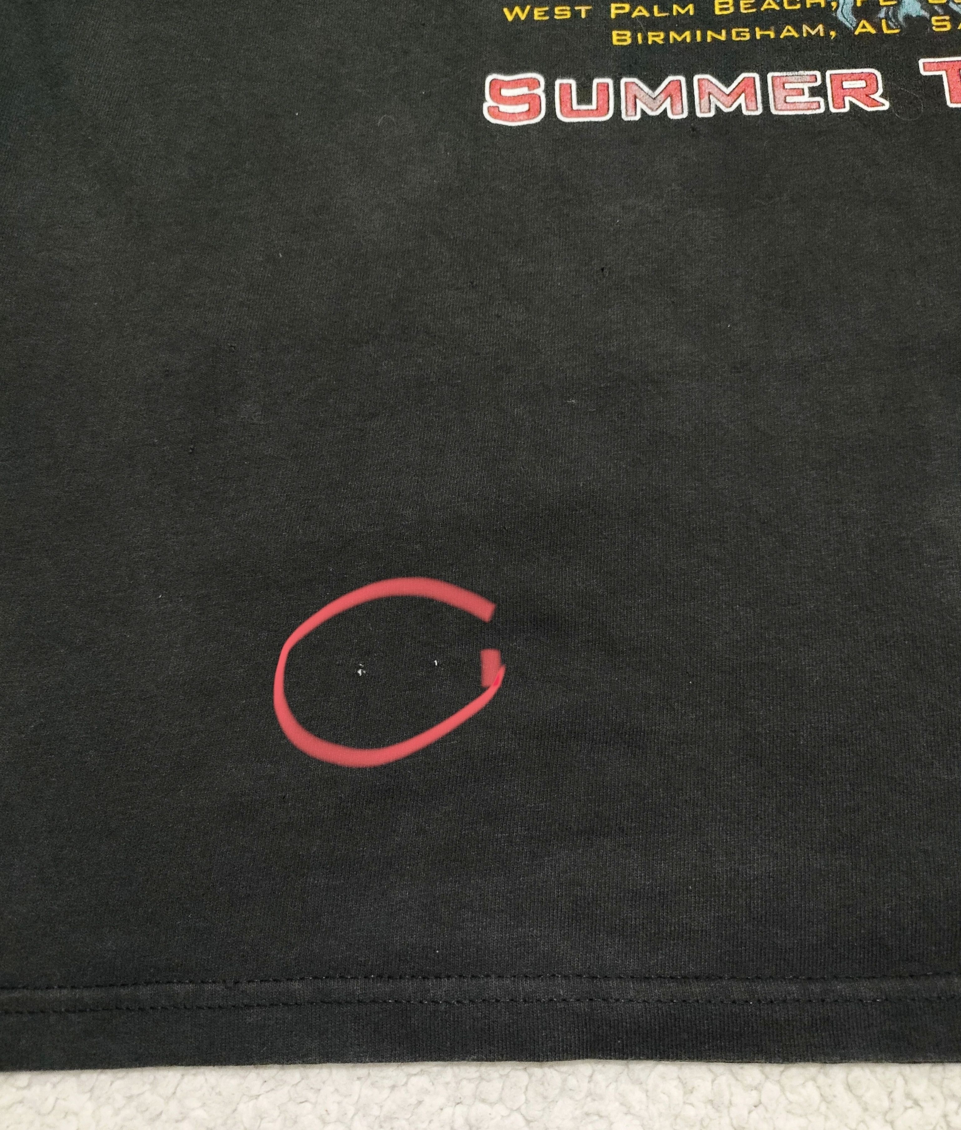 Band Tees × Vintage 90s JOURNEY SUMMER '99 TOUR Vintage T-Shirt Size US XL / EU 56 / 4 - 18 Thumbnail