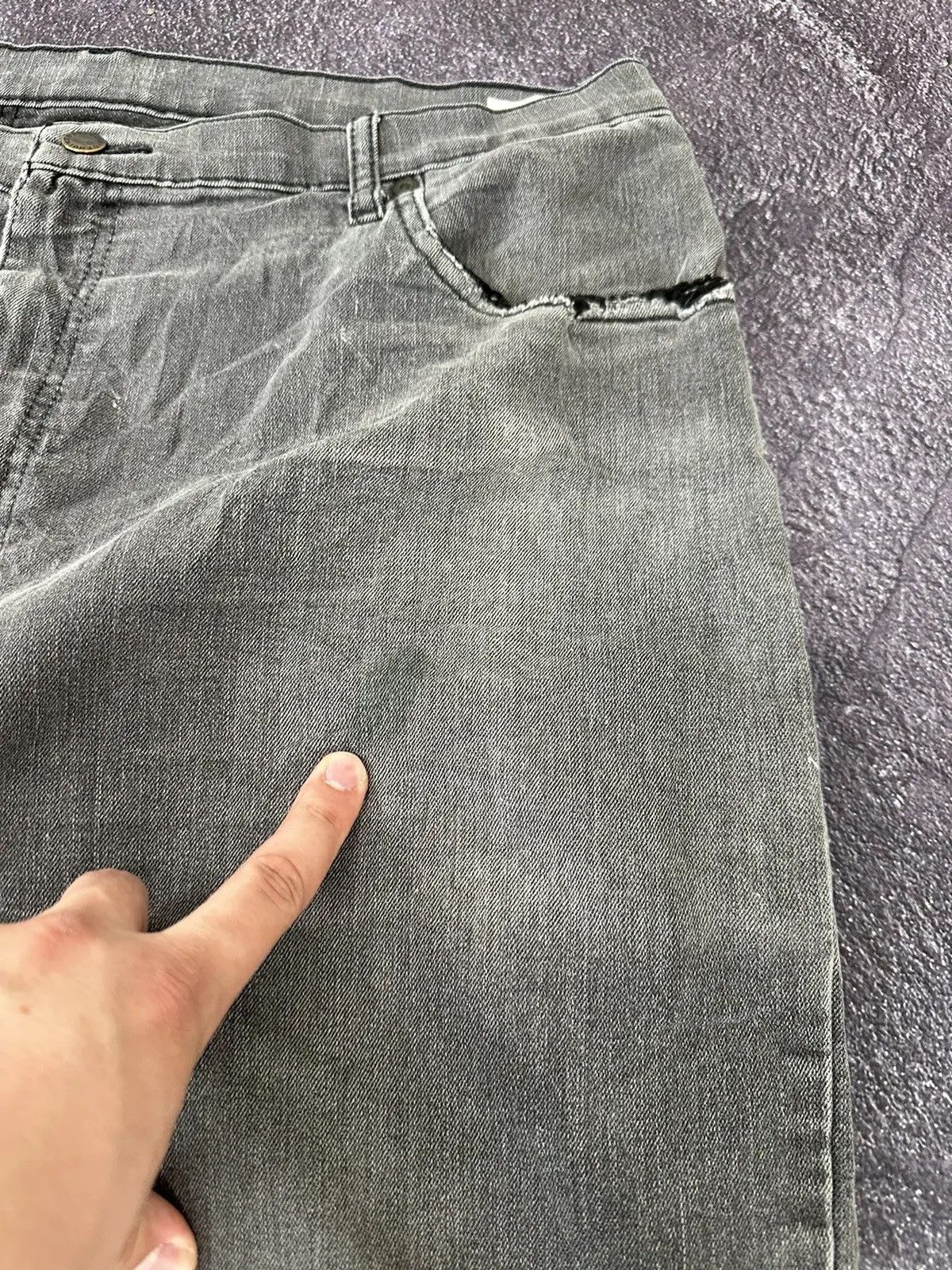 Dickies × Vintage Vintage Dickies Y2K Faded Gray Work Hype Pants Jeans Size US 42 / EU 58 - 8 Thumbnail