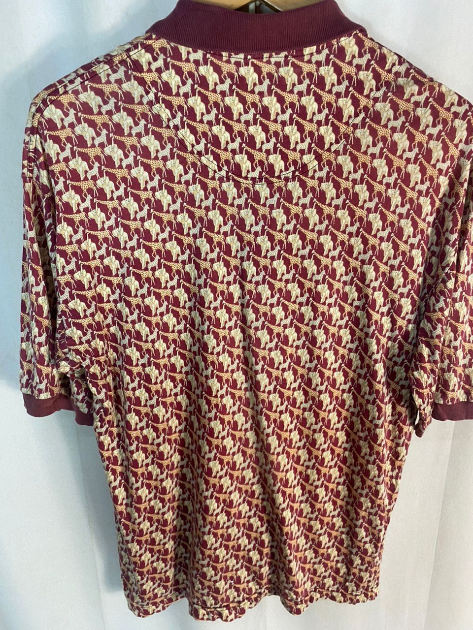 Vintage Vintage hunting world fullprint polo shirt Size US M / EU 48-50 / 2 - 7 Thumbnail