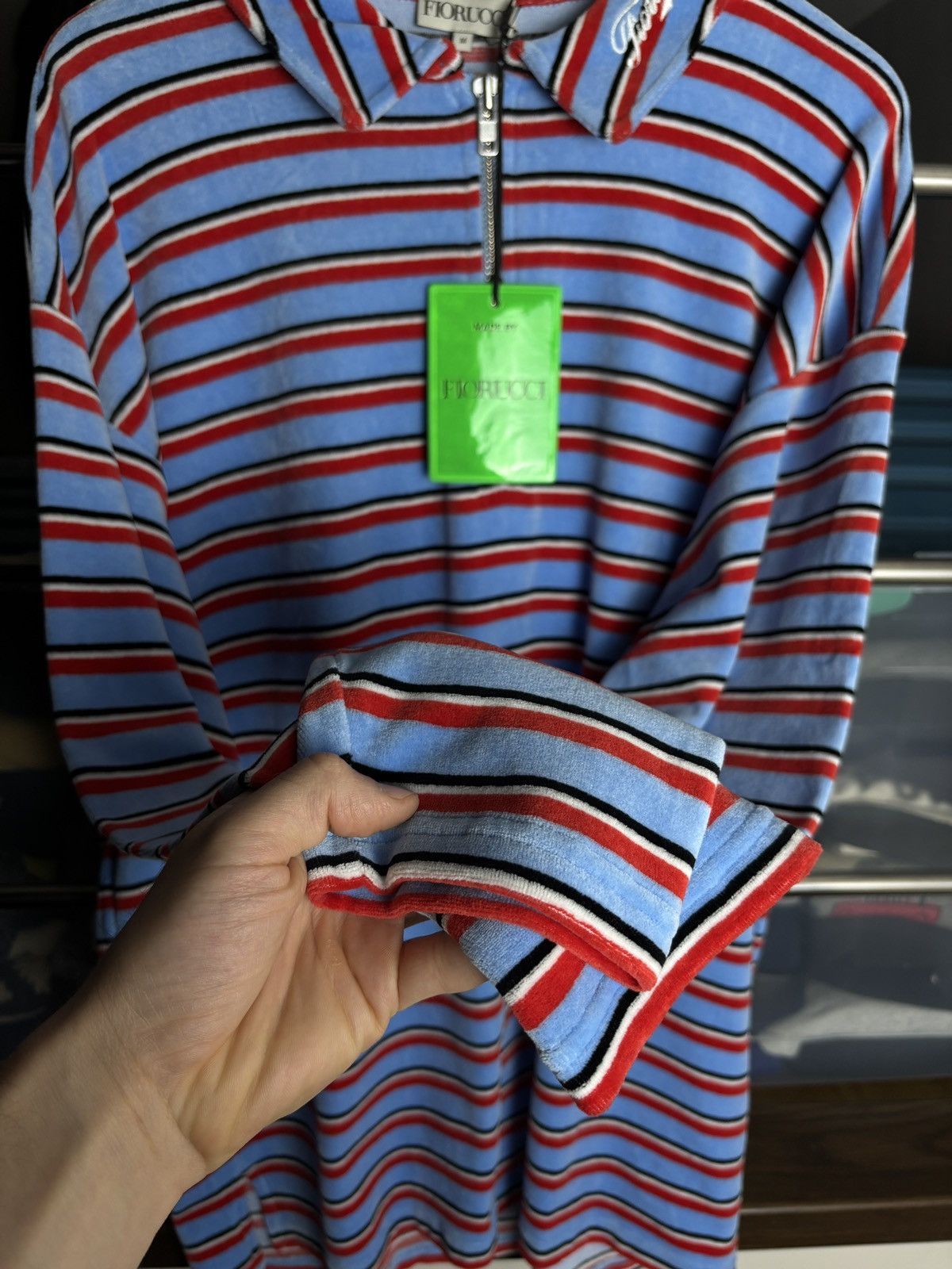 Fiorucci Fiorucci Zip Up Oversize Polo Shirt Size US M / EU 48-50 / 2 - 7 Thumbnail