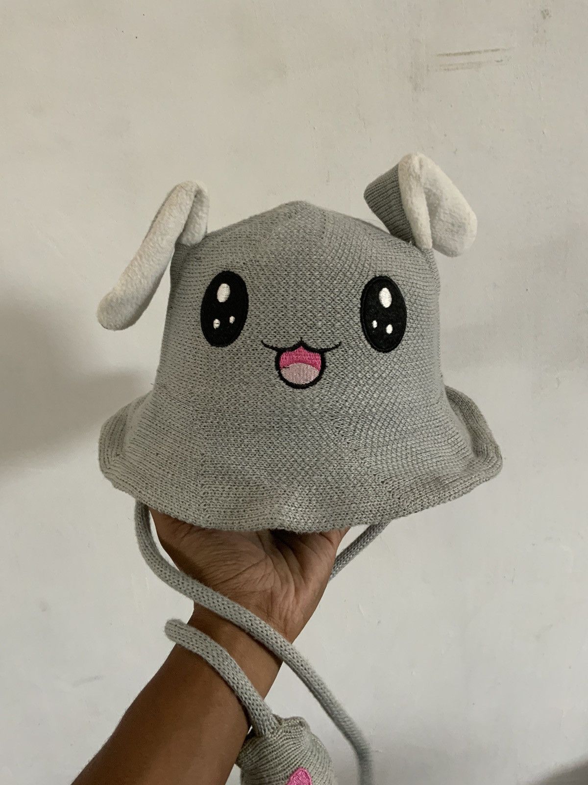 Japanese Brand Rabbit Ear Sun Bucket Hat Size ONE SIZE - 1 Thumbnail