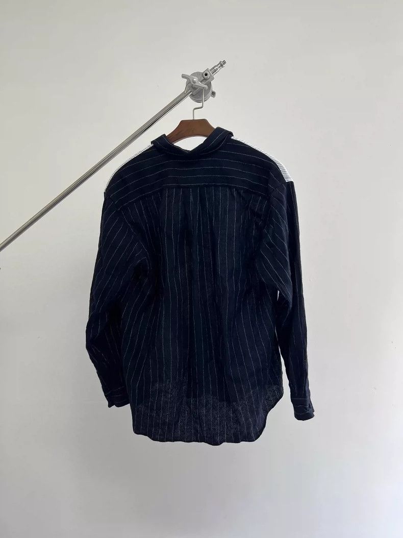 Comme des Garcons comme des garcons Wool Patchwork Destruction Shirt 2506-Nex Size US S / EU 44-46 / 1 - 5 Thumbnail