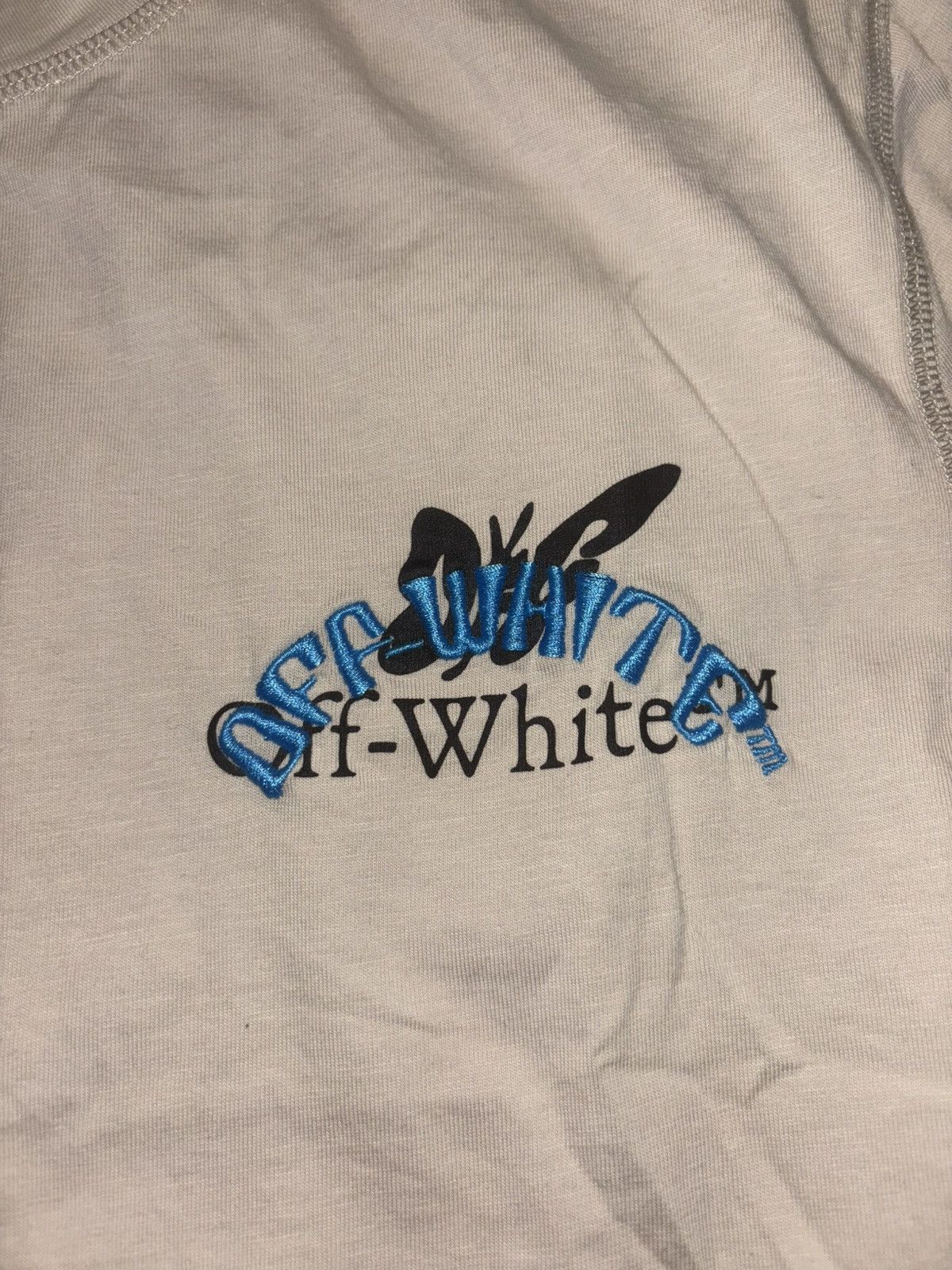 Off-White Off-White Beige Graphic Crop Size S / US 4 / IT 40 - 5 Thumbnail