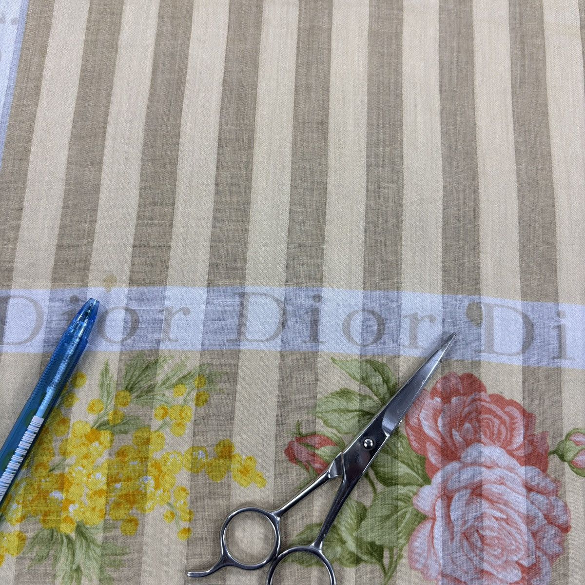 Christian Dior Monsieur × Vintage Handkerchief # E049 # Bandana # Neckerchief Size ONE SIZE - 4 Thumbnail