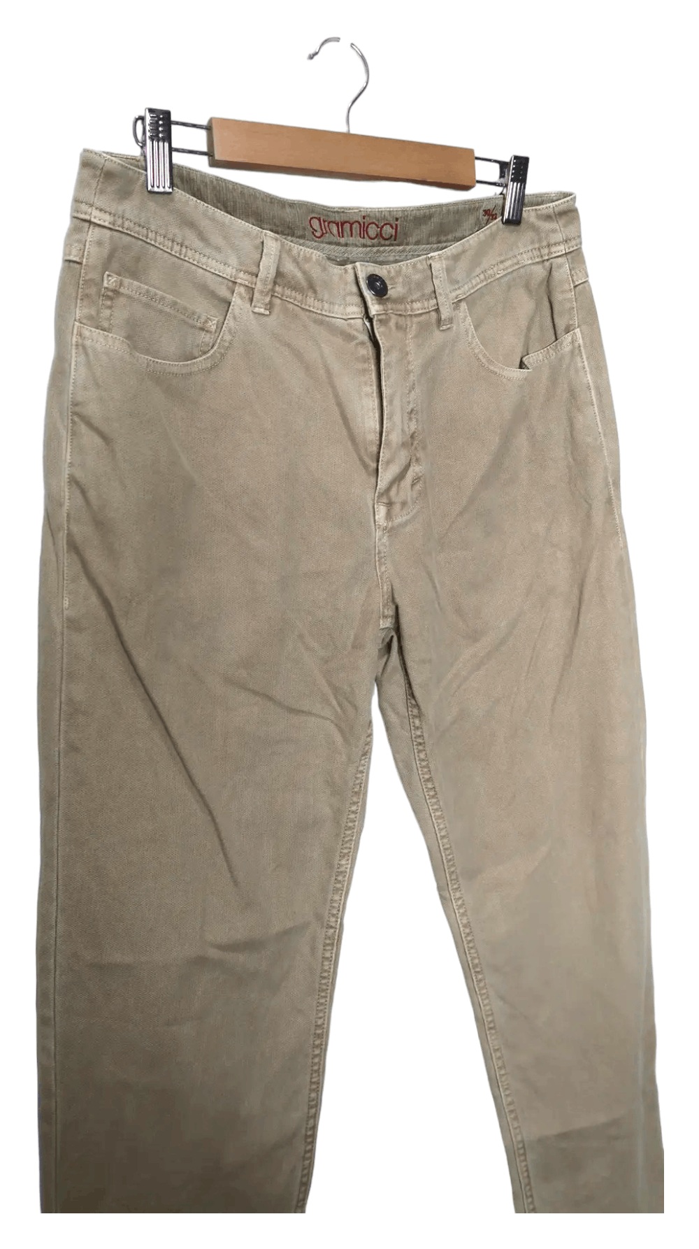 Gramicci Vintage Gramicci Faded Brown Denim Pants Size US 30 / EU 46 - 9 Thumbnail