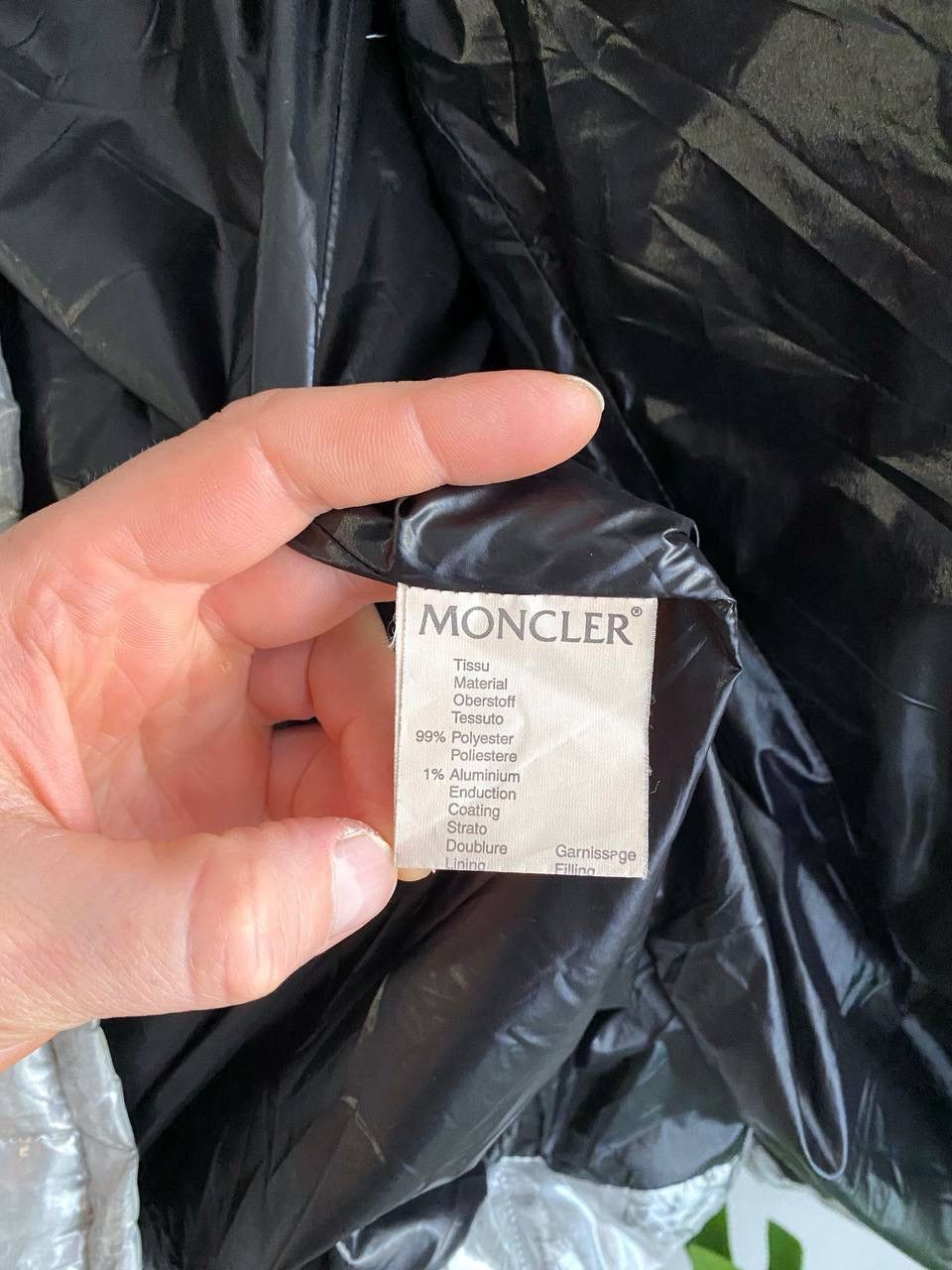 Moncler Vintage Moncler Grenoble Womens Metallic Puffer Jacket Sz 40 Size S / US 4 / IT 40 - 12 Thumbnail