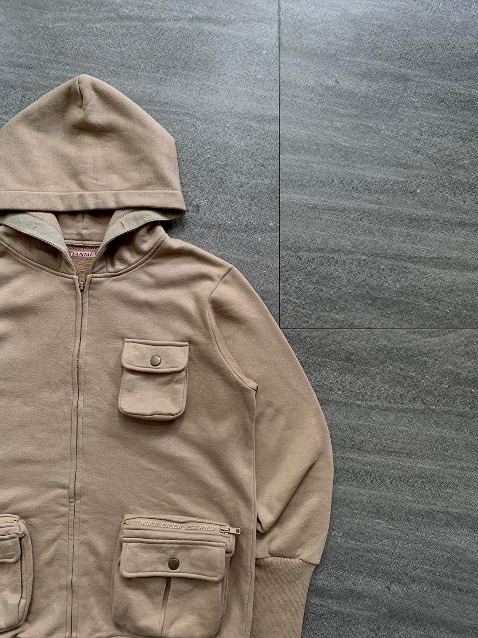 Kapital Cargo Multi Pocket Zip Hoodie Size US M / EU 48-50 / 2 - 2 Thumbnail
