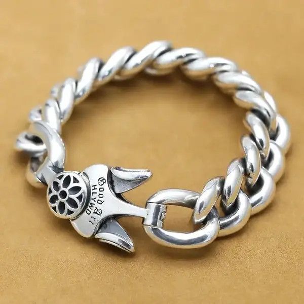 Other 20 cm Length Blossom Cuban Chain bracelet Size ONE SIZE - 1 Thumbnail