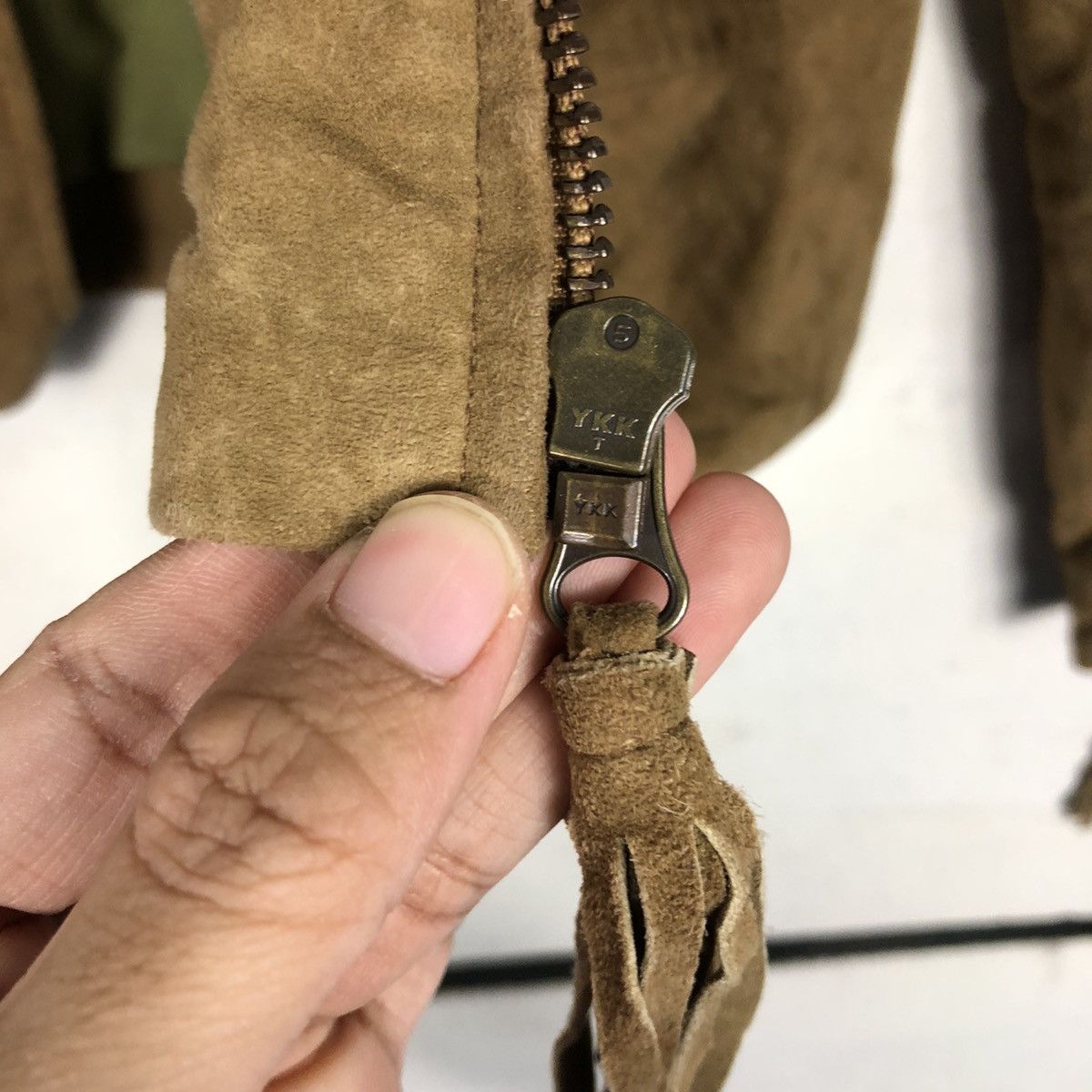 Japanese Brand 📌Vtg Leather Jacket Biker Coen Double Collar Issey Miyake Size US M / EU 48-50 / 2 - 18 Thumbnail