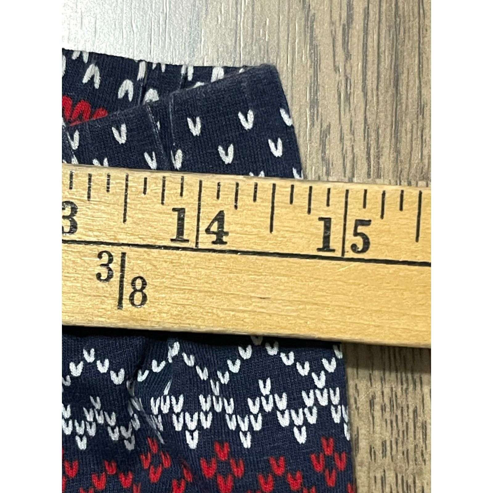 Vintage VINTAGE? No Boundaries Pants Womens XL Leggings Pull On Christmas Red White Blue Jegging Fall Spring Summer Ladies or Girls? Size 40" / US 18 - 3 Thumbnail