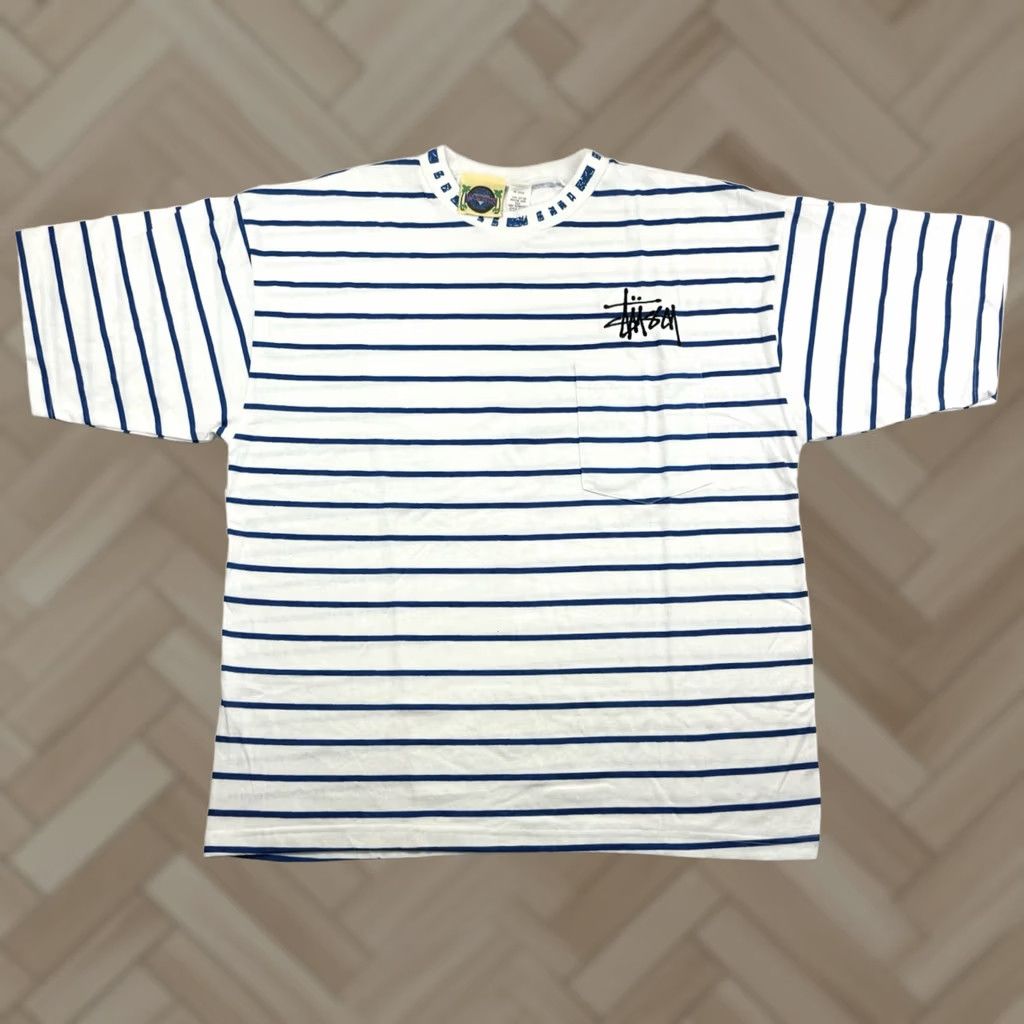 Streetwear × Stussy × Vintage Stussy Soda Can Tee XL “White” | Grailed