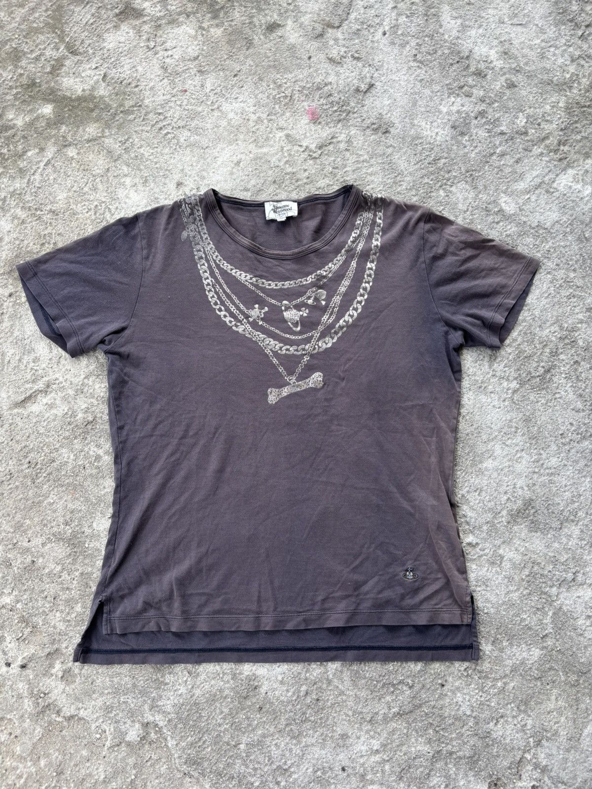 Vivienne Westwood Vivienne Westwood Orb Chain Tshirt Size M / US 6-8 / IT 42-44 - 1 Thumbnail