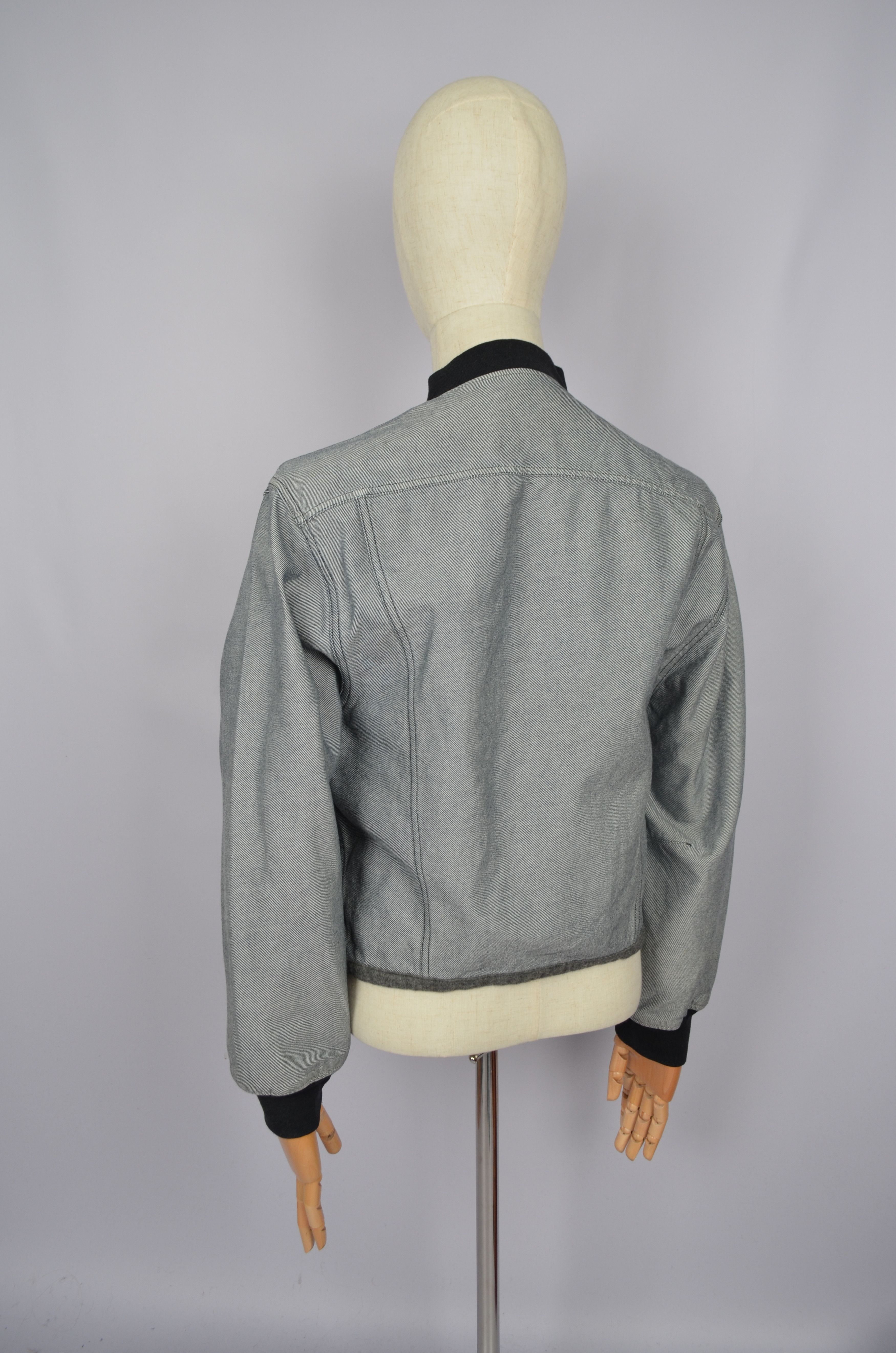 Comme des Garcons × Japanese Brand × Vintage Vintage Comme Des Garcons Homme Plus Denim Jacket Bomber M Size US M / EU 48-50 / 2 - 14 Thumbnail