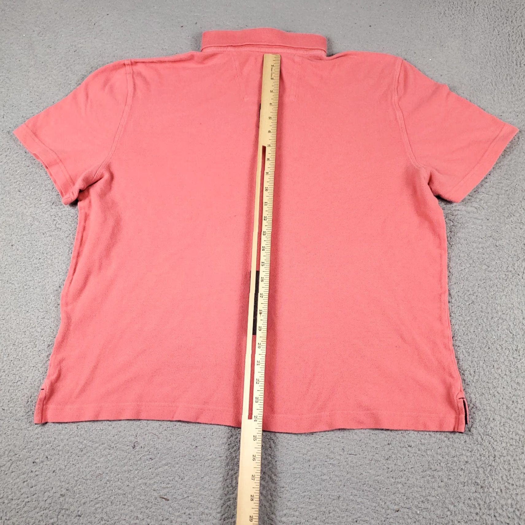 Nautica Nautica Polo Shirt Mens XL Pink Solid Short Sleeve Button-Front Casual Business Golf Logo Classic Preppy - Mens XL Pink Polo Size US XL / EU 56 / 4 - 3 Thumbnail