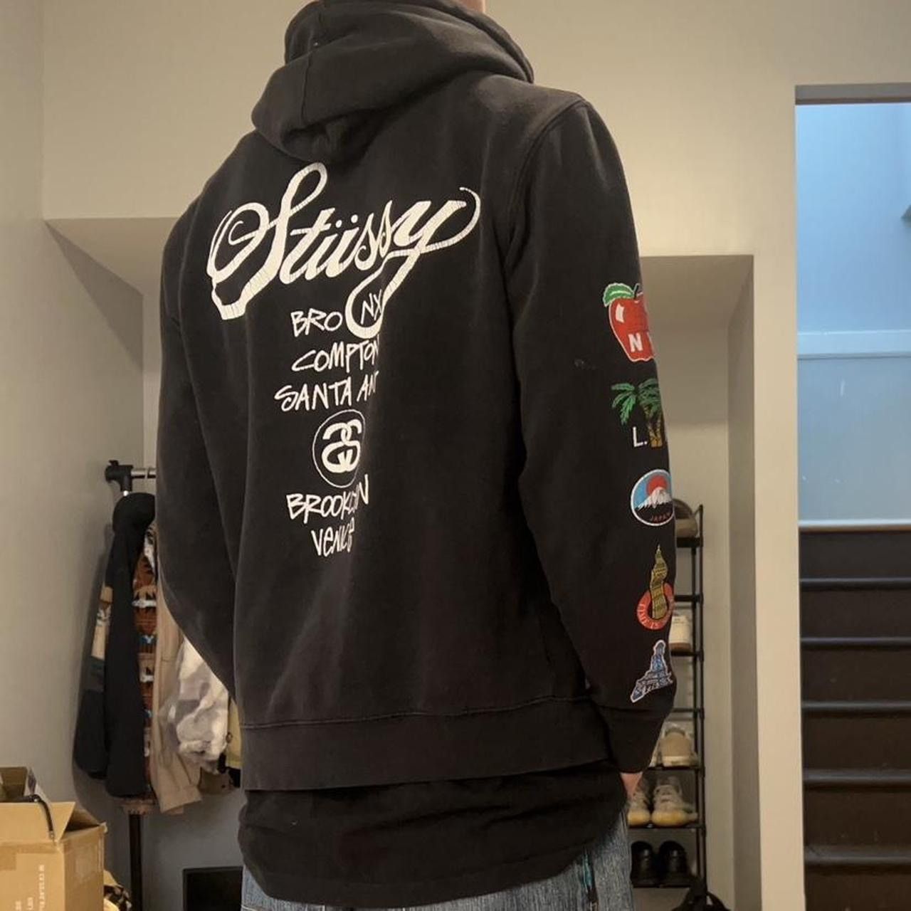 Stussy Stussy World Tour Hoodie Size US M / EU 48-50 / 2 - 2 Thumbnail