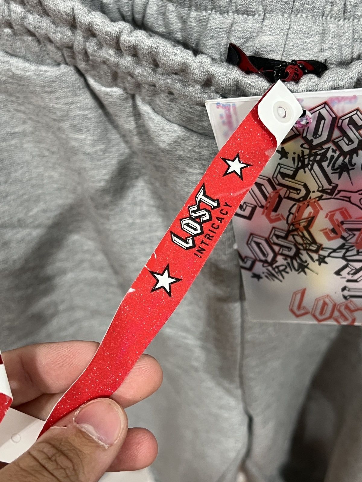 LOST INTRICACY Lost Intricacy Crimson Stones Gray Short Size US 38 / EU 54 - 6 Thumbnail