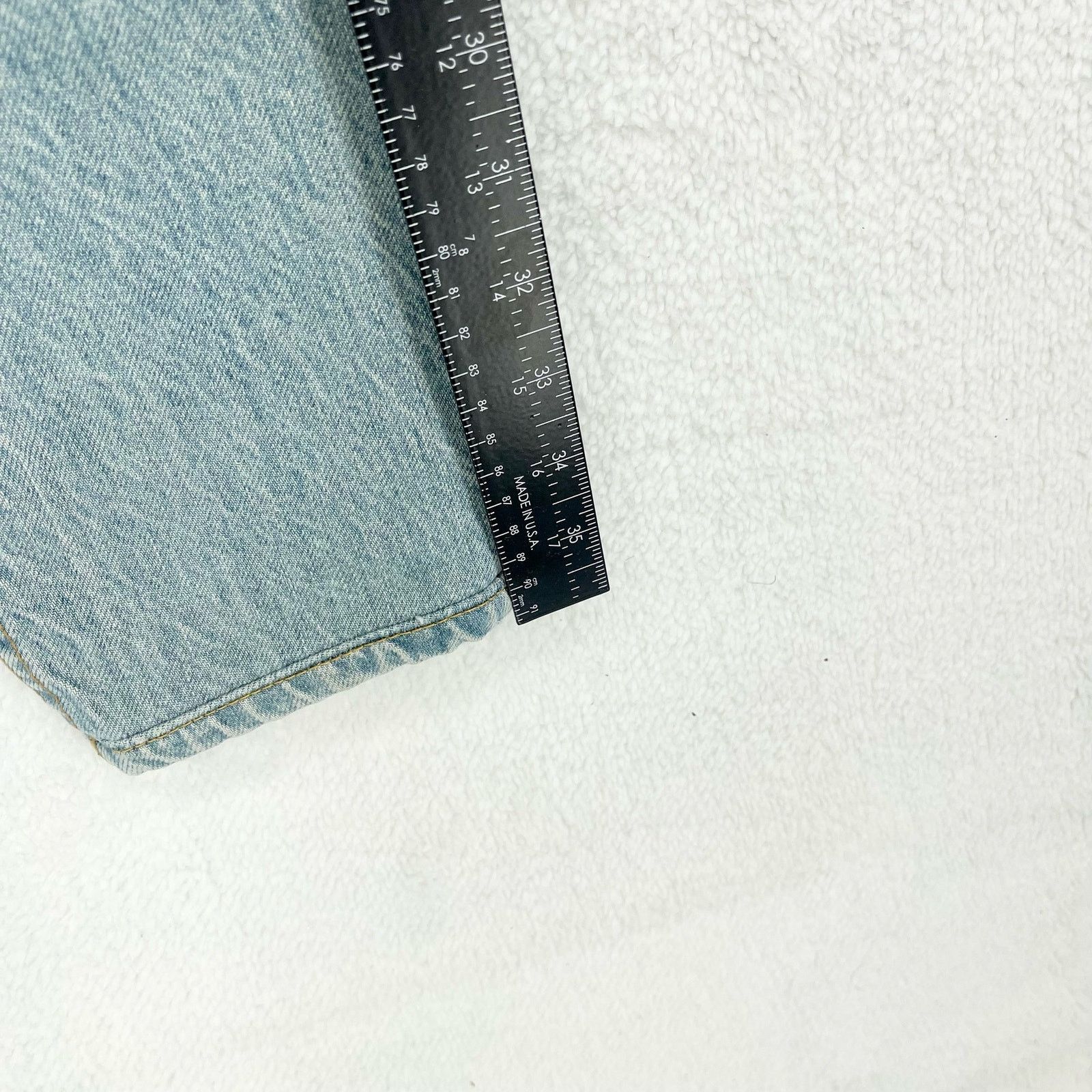 GRLFRND GRLFRND Karolina (6768) HighRise Straight Jeans Domenico 27 Size 27" / US 4 / IT 40 - 3 Thumbnail