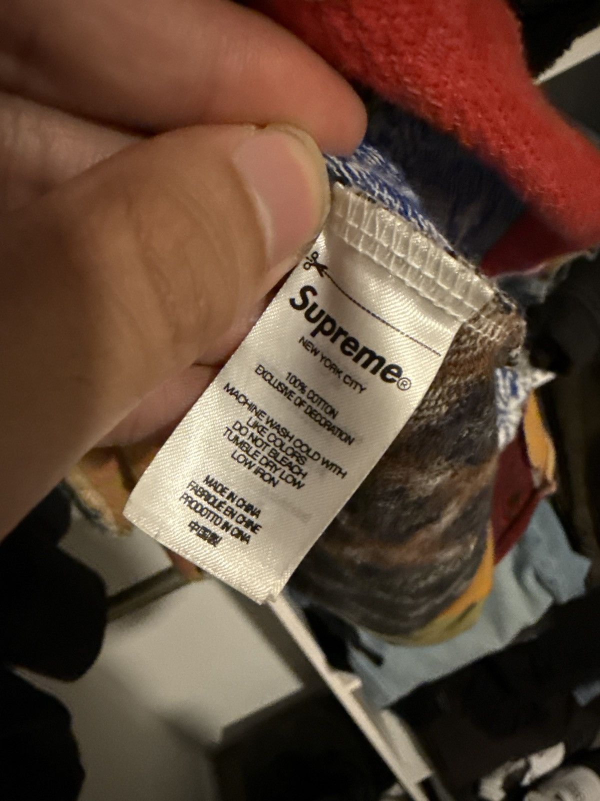 Supreme Supreme Patchwork Jacquard L/S Top SS23 Size US M / EU 48-50 / 2 - 4 Thumbnail