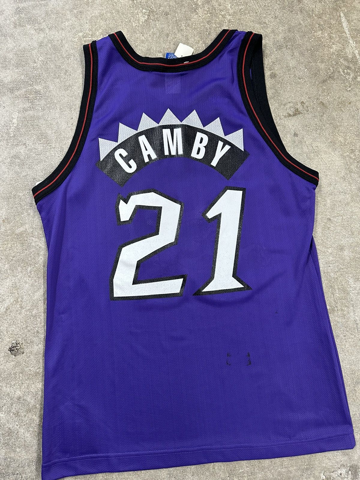 Champion Vintage 90s Champion Camby Toronto Raptors NBA Jersey NWT Size US L / EU 52-54 / 3 - 4 Thumbnail