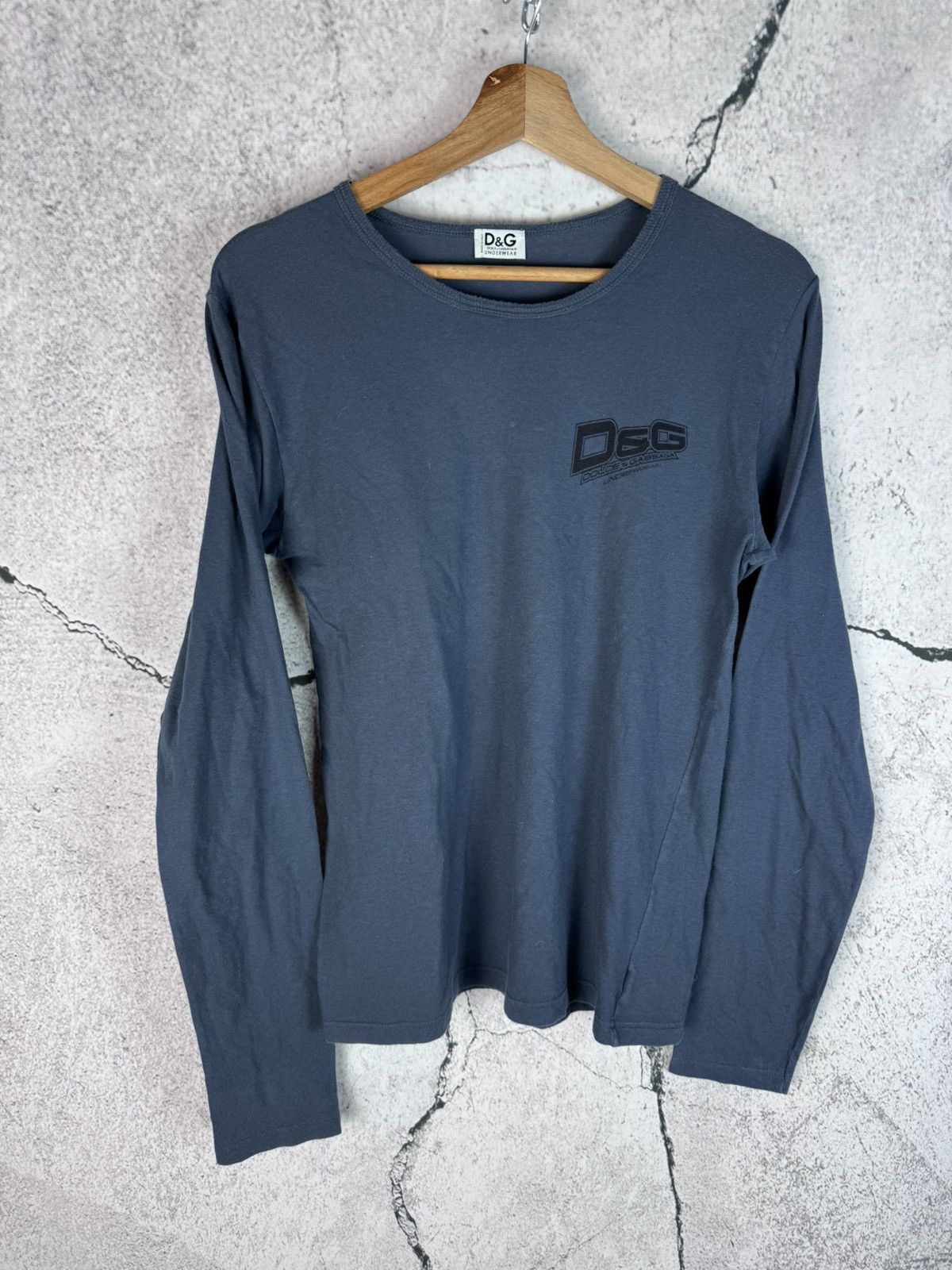 Dolce & Gabbana × Vintage Dolce & Gabbana stretchable D&G long sleeve Streetwear Size US S / EU 44-46 / 1 - 1 Thumbnail