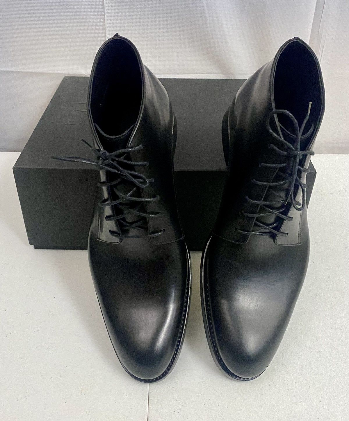 Dior Dior x Kris Van Assche Black Leather Lace Up Boots 11 NEW Size US 11 / EU 44 - 5 Thumbnail
