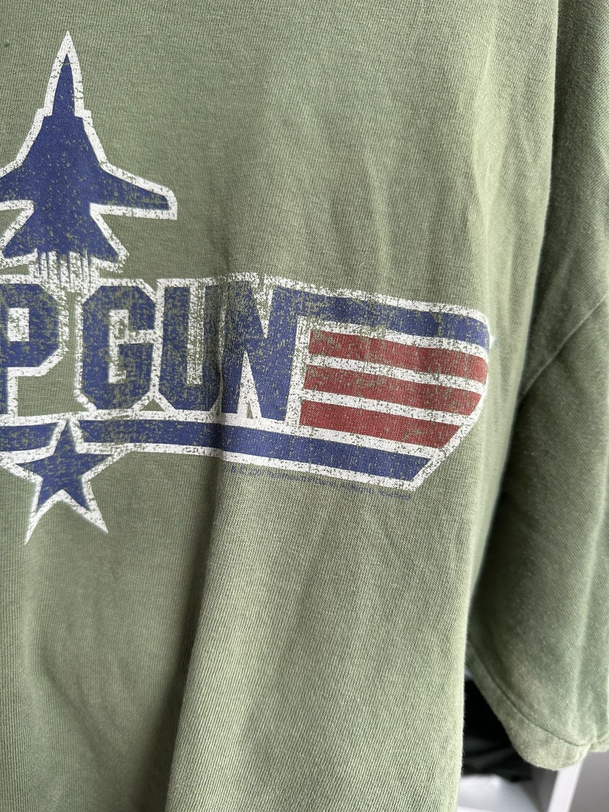 Band Tees 🔥VINTAGE TOP GUN TYE DYE FADED T-SHIRT🔥 Size US XL / EU 56 / 4 - 4 Thumbnail