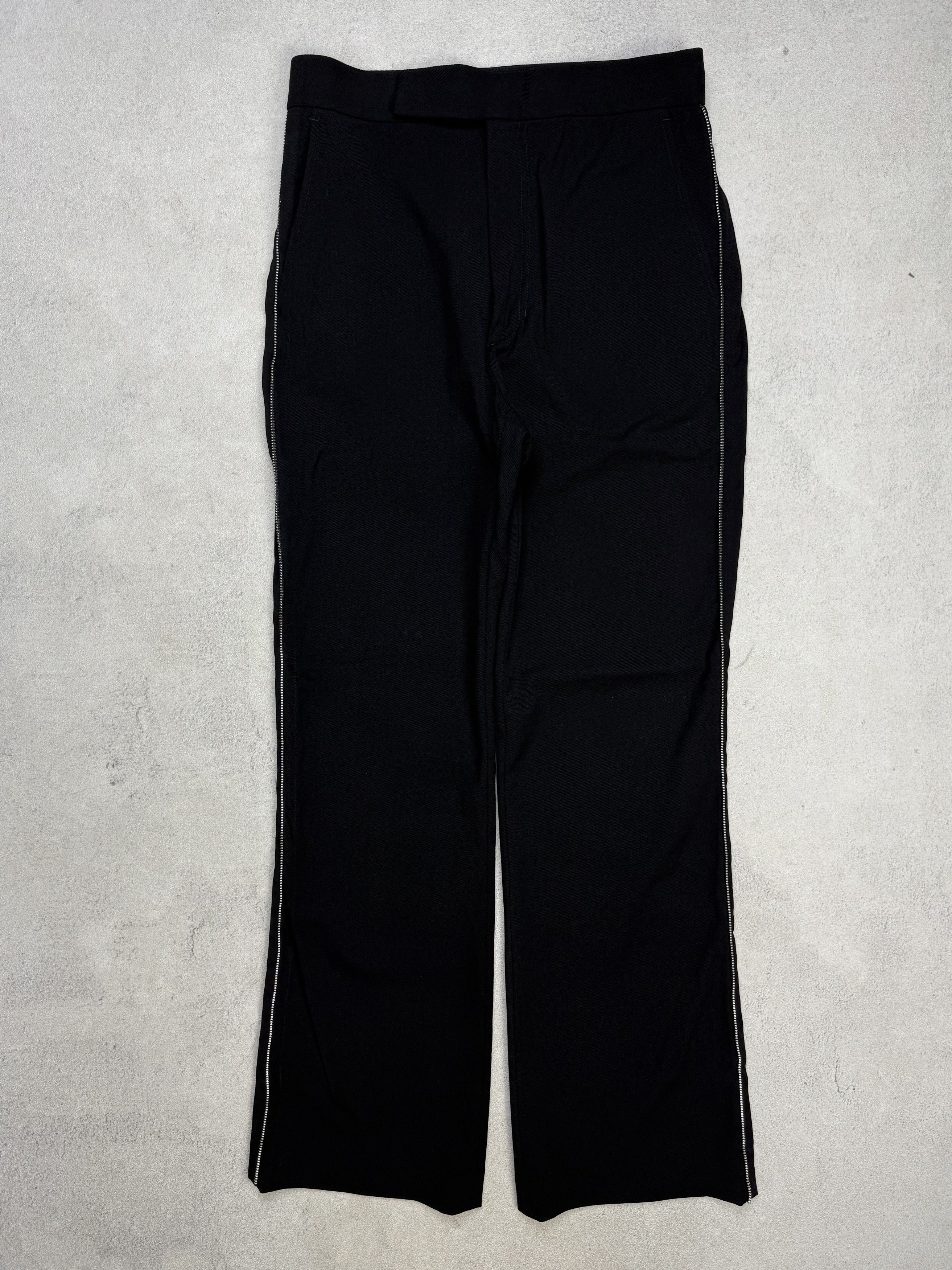 Helmut Lang Helmut Lang Side Zipper Wool Pants Size 4 Size 30" / US 8 / IT 44 - 3 Thumbnail