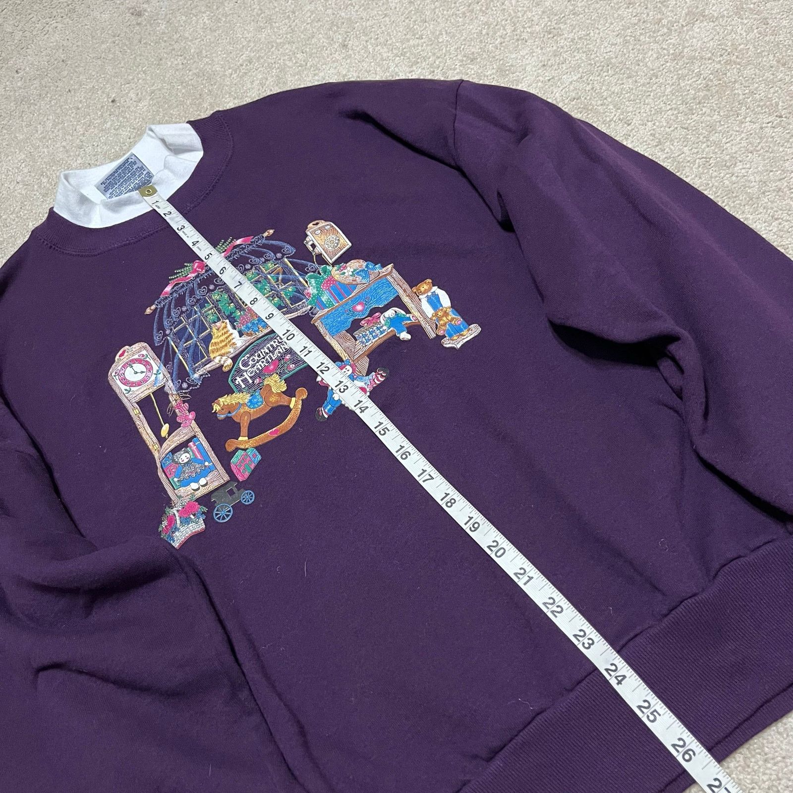 Other Vintage 90s Country Heartland Embroidered Crewneck Sweatshir Size US L / EU 52-54 / 3 - 3 Thumbnail