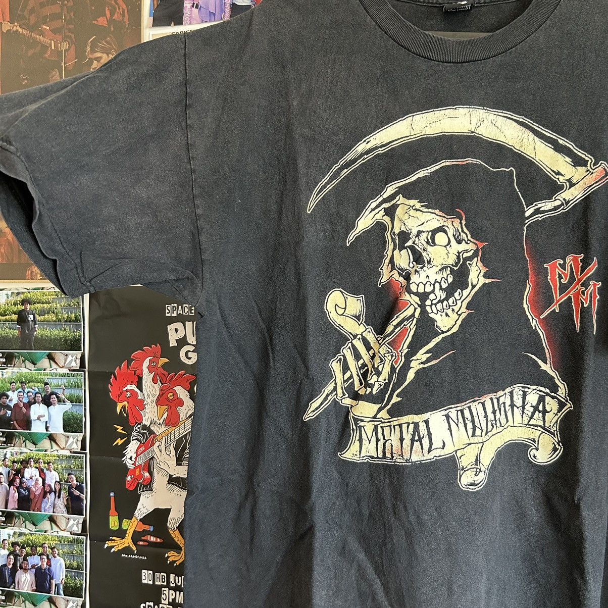 Vintage Vintage Metal Mulisha Band Tee Size US L / EU 52-54 / 3 - 3 Thumbnail